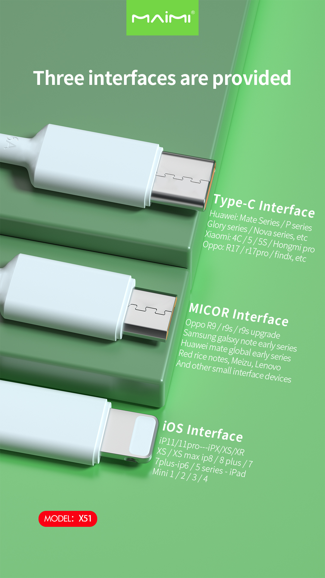 X51 Data Cable X51 Data Cable