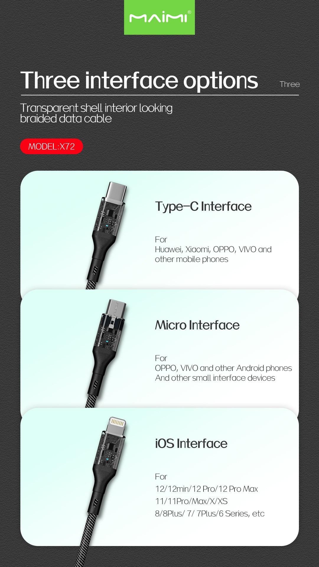X72 Data Cable X72 Data Cable