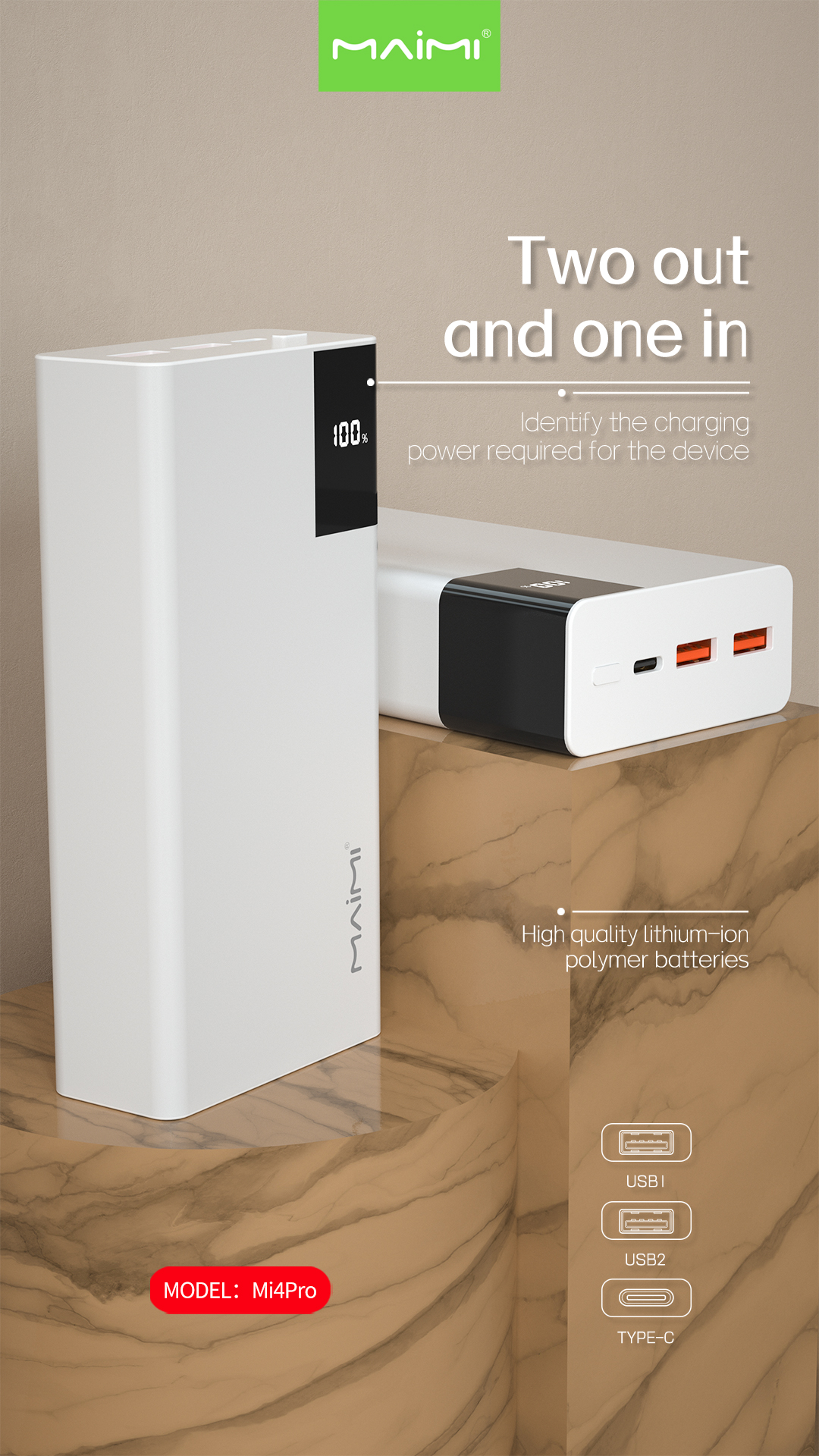 Mi4 Pro Power Bank Mi4 Pro Power Bank