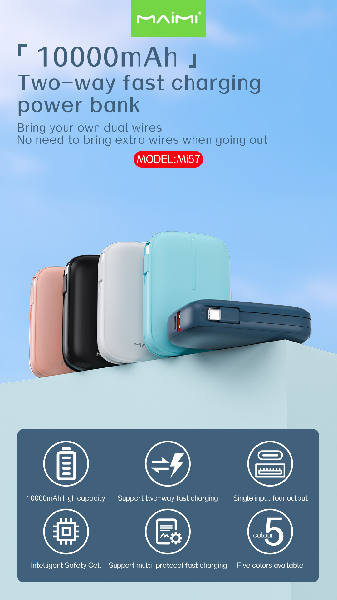 Mi57 Power Bank Mi57 Power Bank