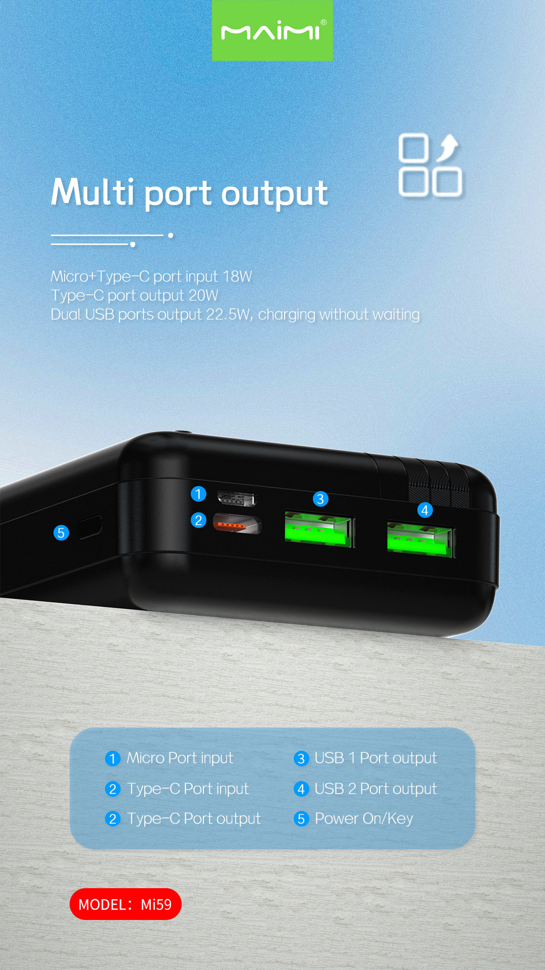 Mi59 Power Bank