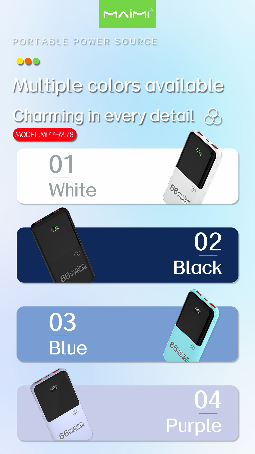 Mi77 Power Bank Mi77 Power Bank