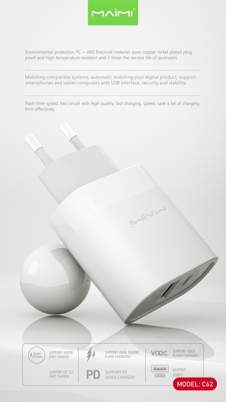 C62 Wall Charger EU