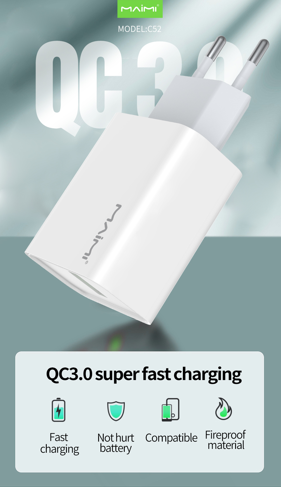 C52 Wall Charger EU C52 Wall Charger EU