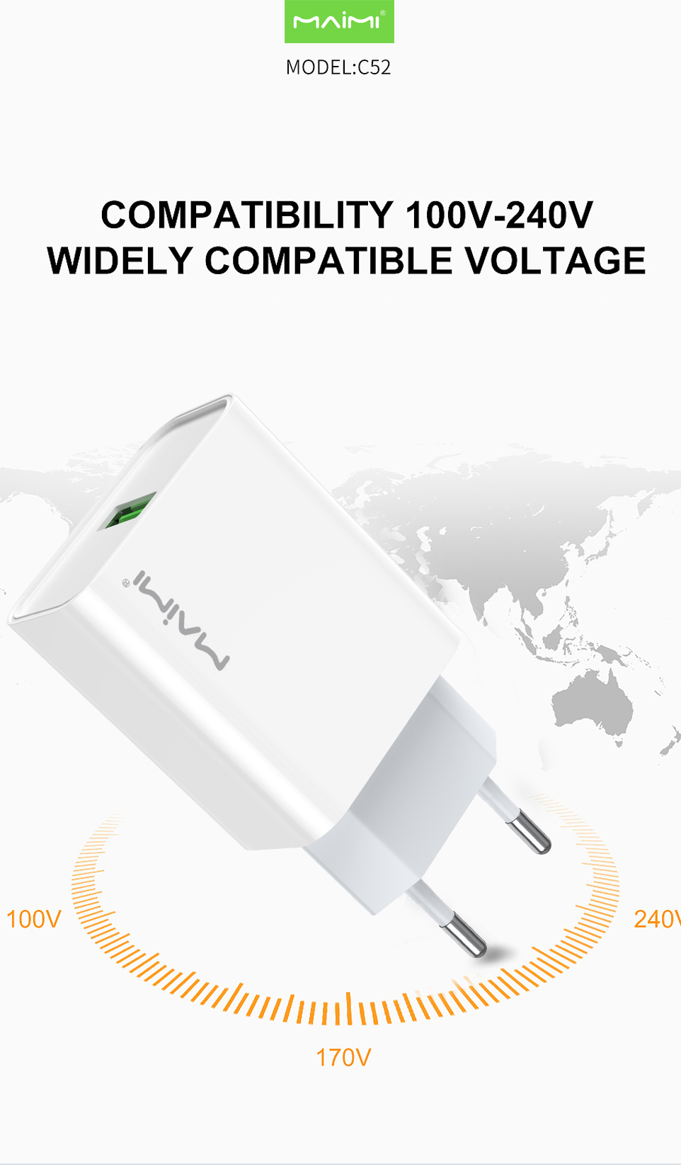 C52 Wall Charger EU C52 Wall Charger EU