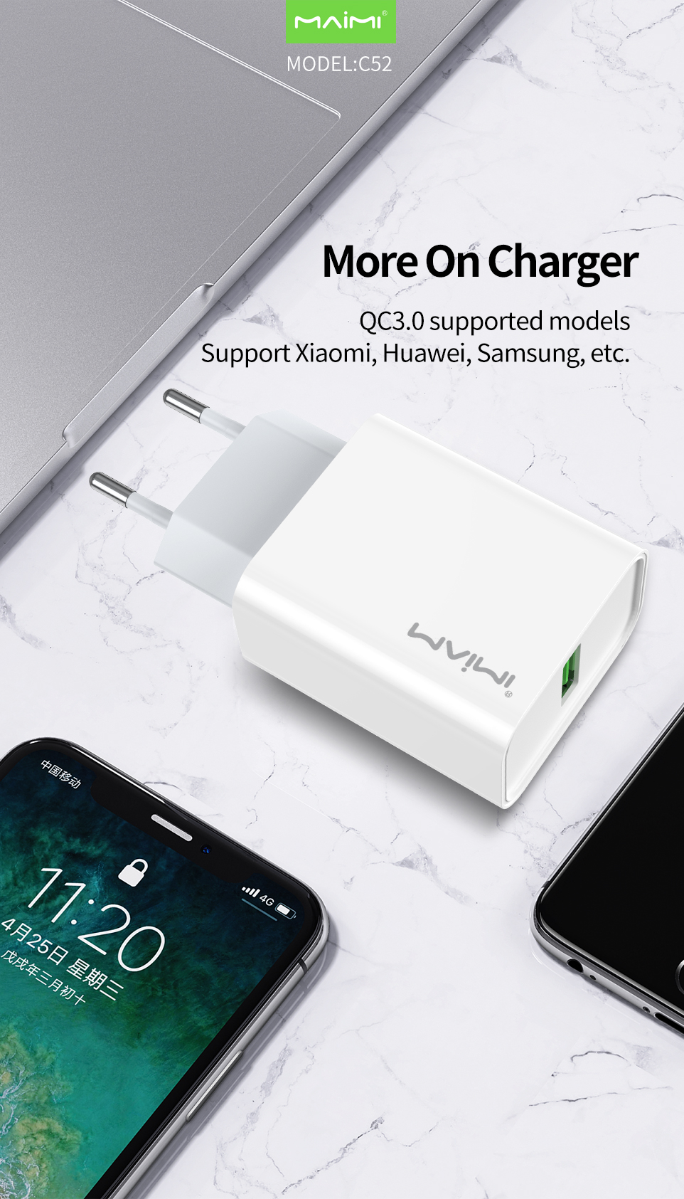 C52 Wall Charger EU C52 Wall Charger EU