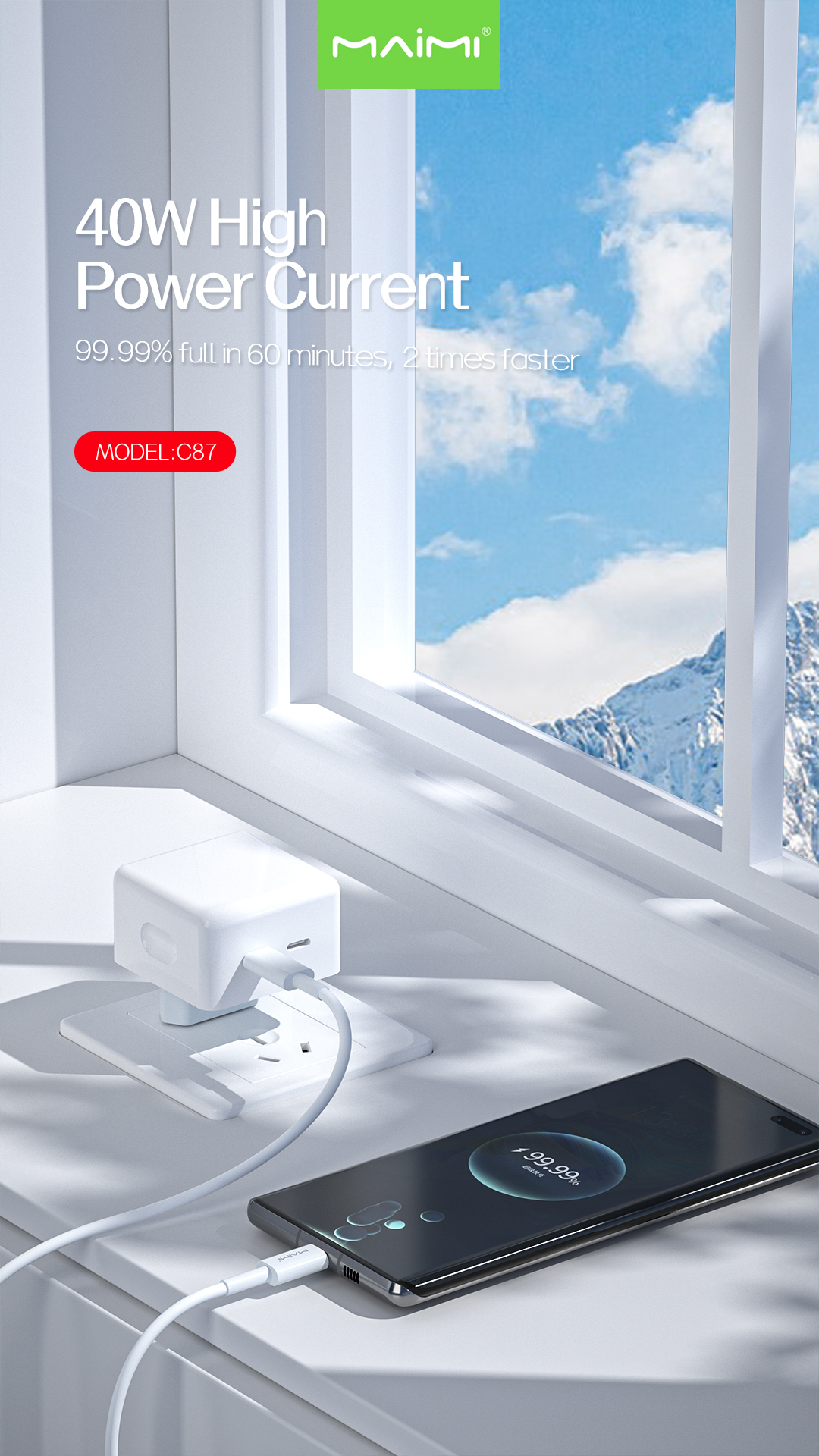 C87 Wall Charger EU C87 Wall Charger EU