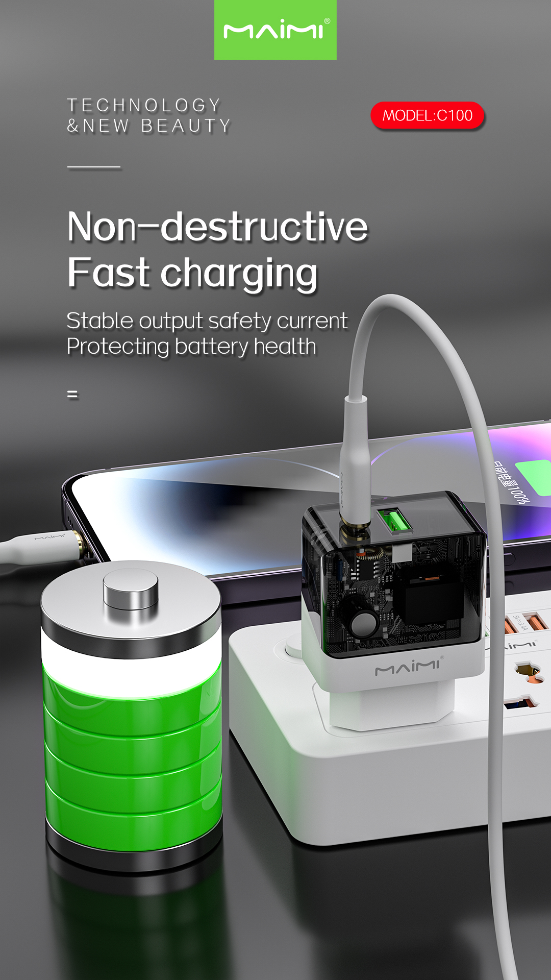 C100 Wall Charger EU C100 Wall Charger EU