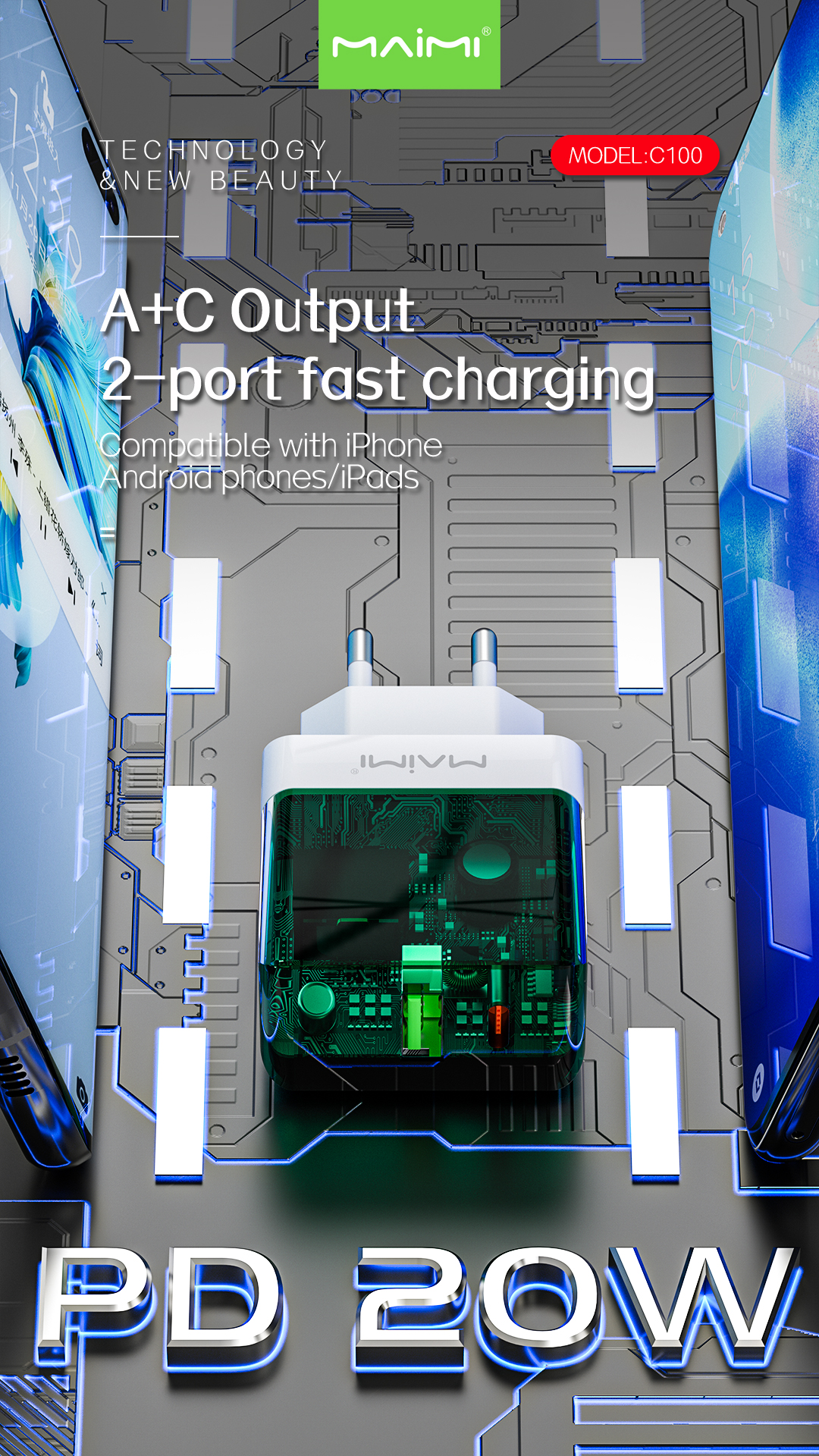 C100 Wall Charger EU C100 Wall Charger EU