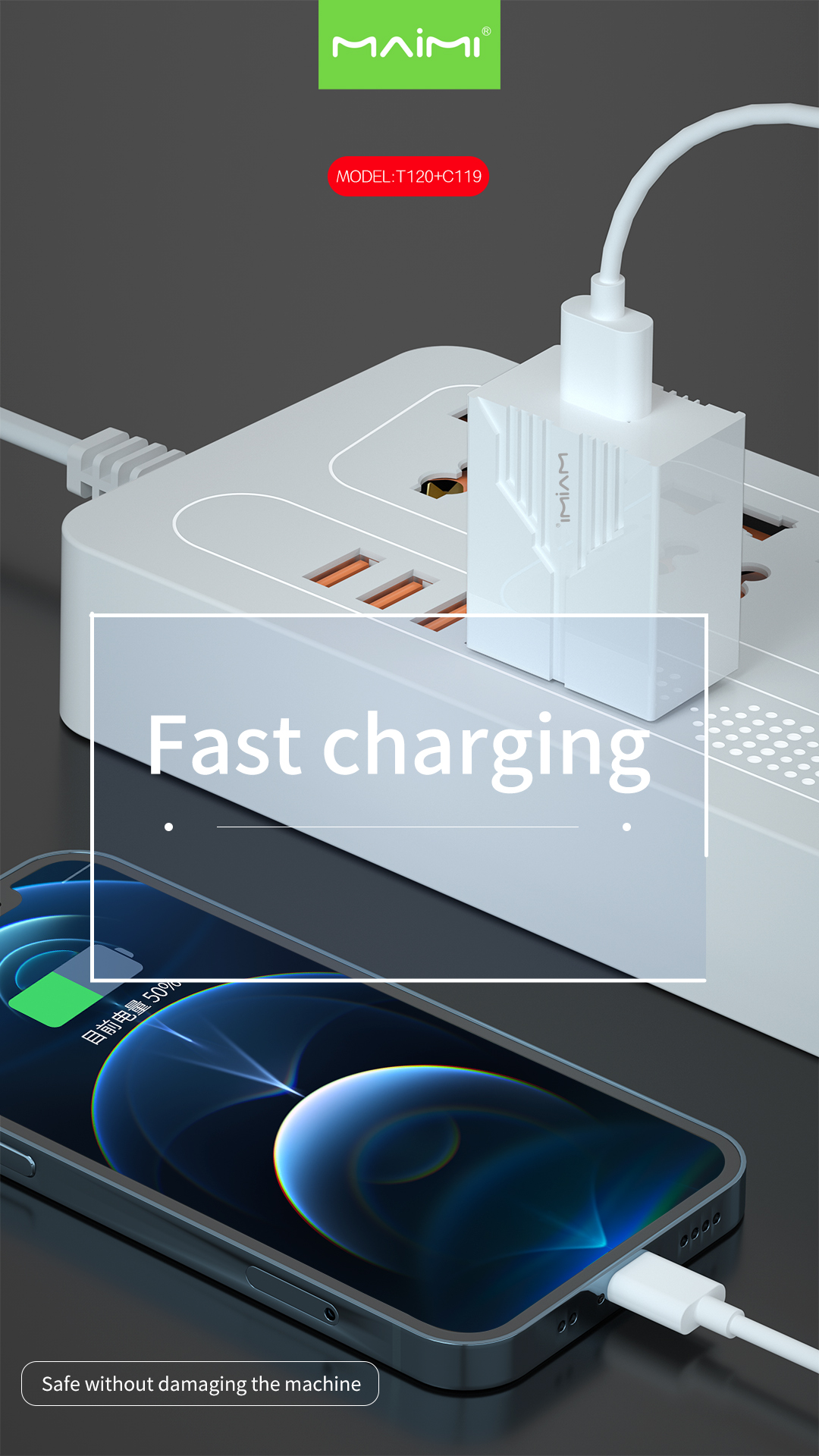 C119 Wall Charger US