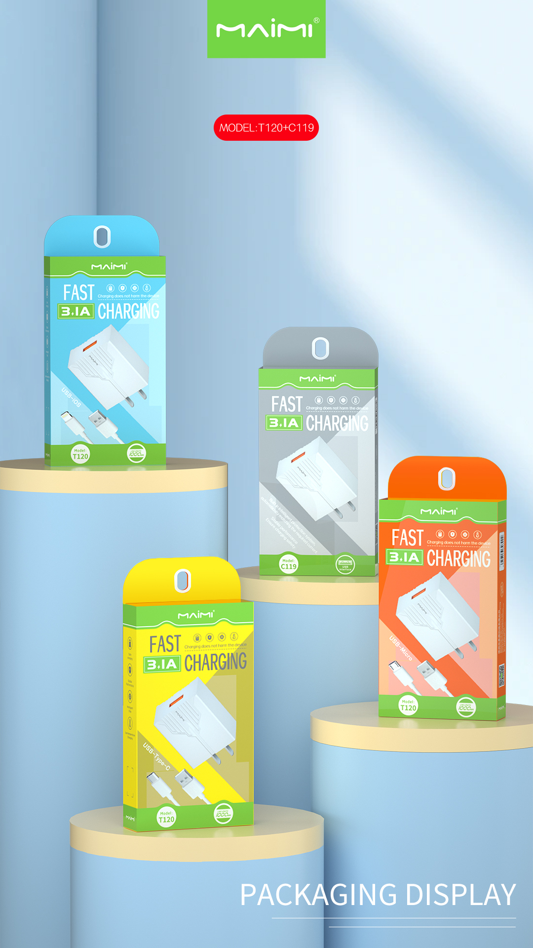 C119 Wall Charger US