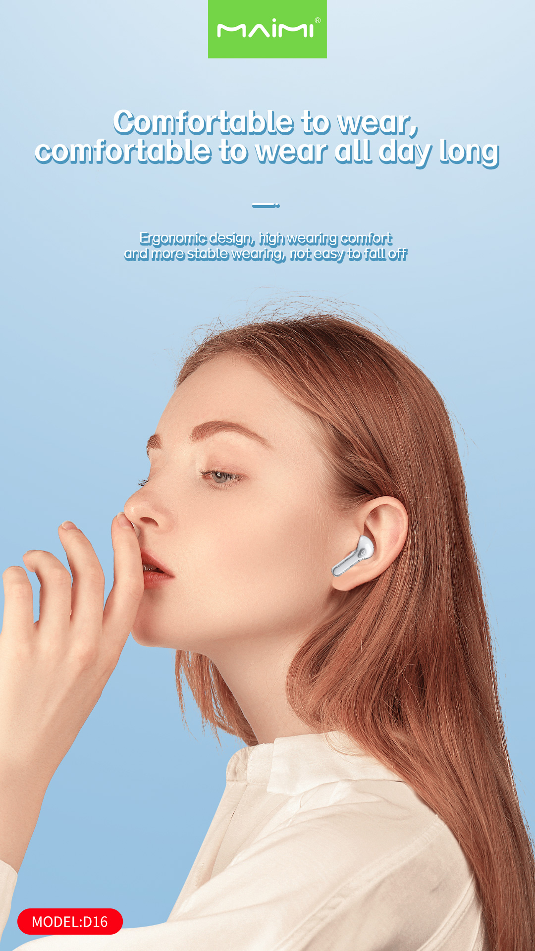 D16 TWS Earbuds D16 TWS Earbuds