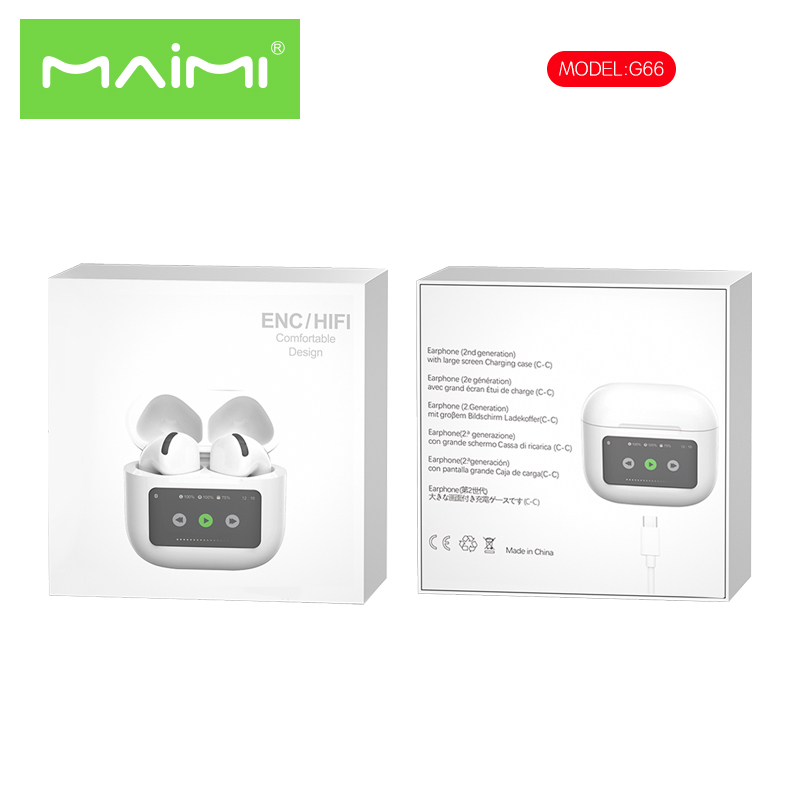 G66 TWS Earbuds