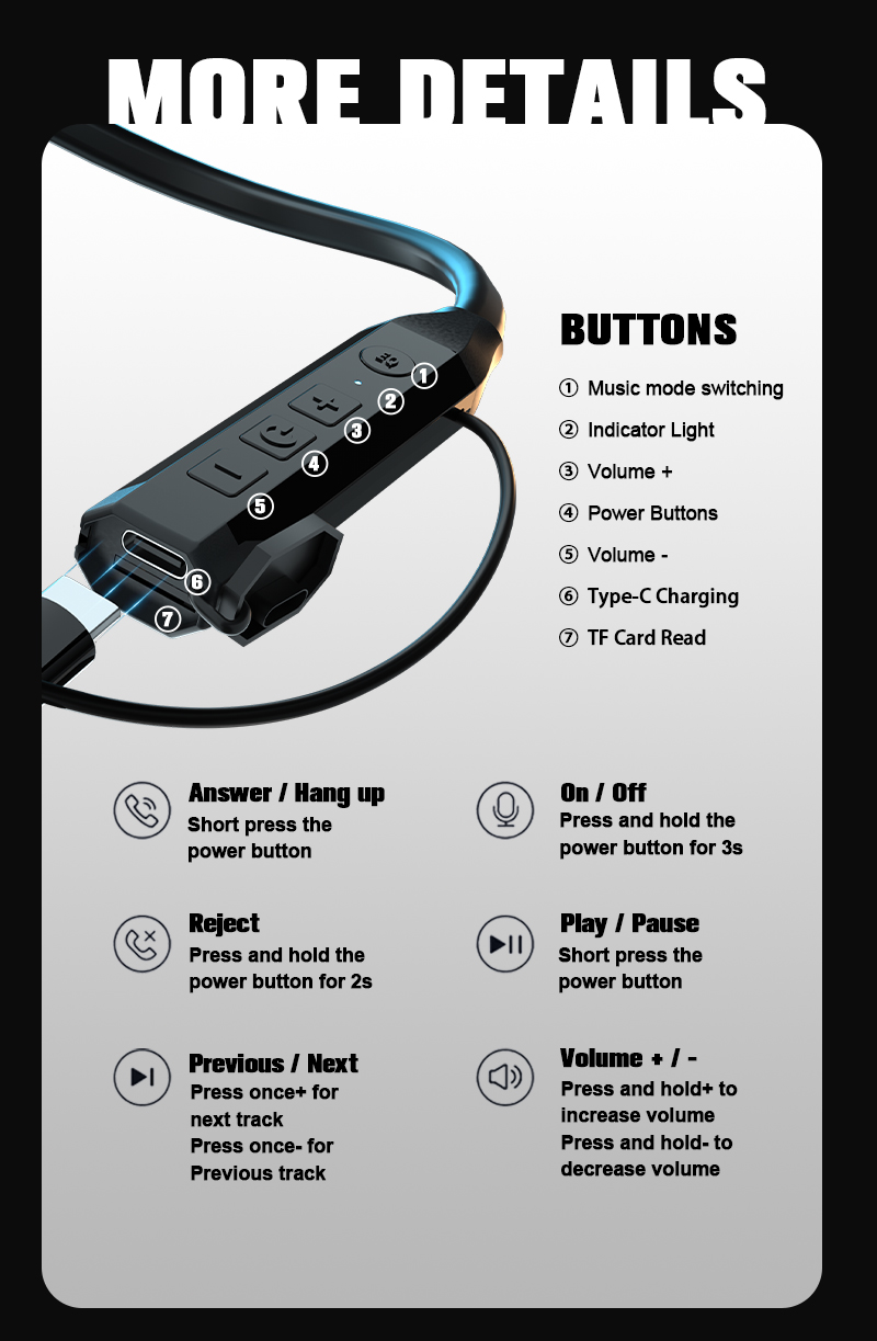HL27 Neckband Bluetooth Headphones