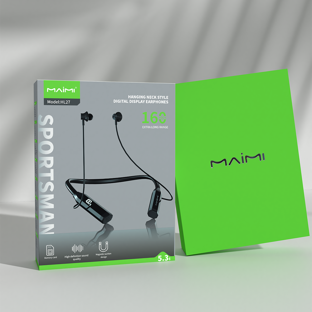 HL27 Neckband Bluetooth Headphones