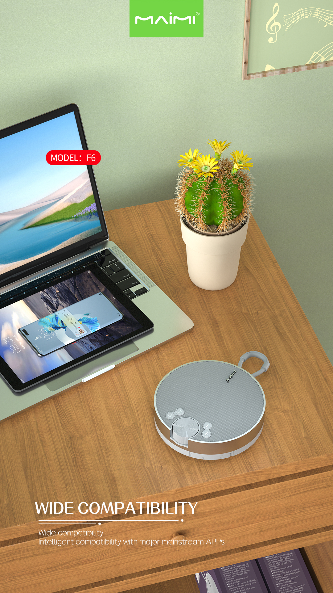 F6 Bluetooth Speaker F6 Bluetooth Speaker