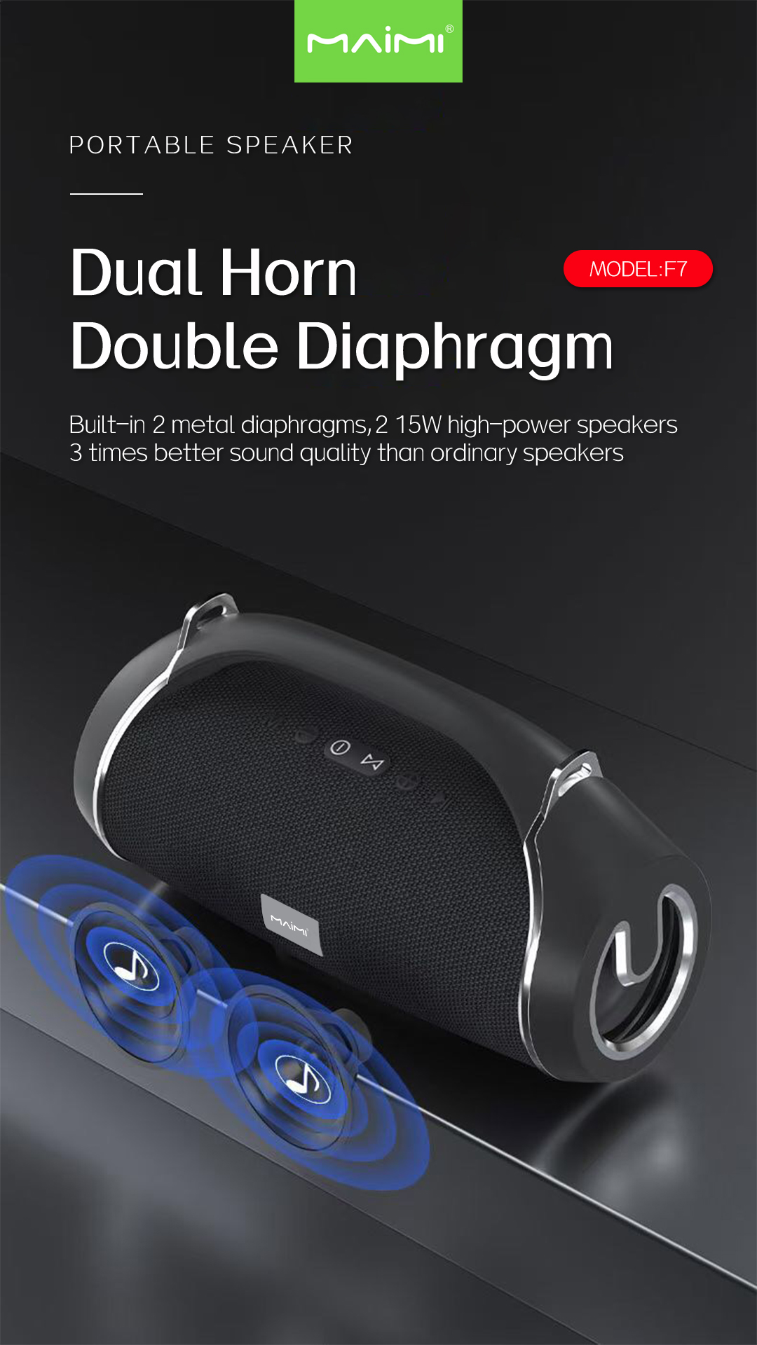 F7 Bluetooth Speaker