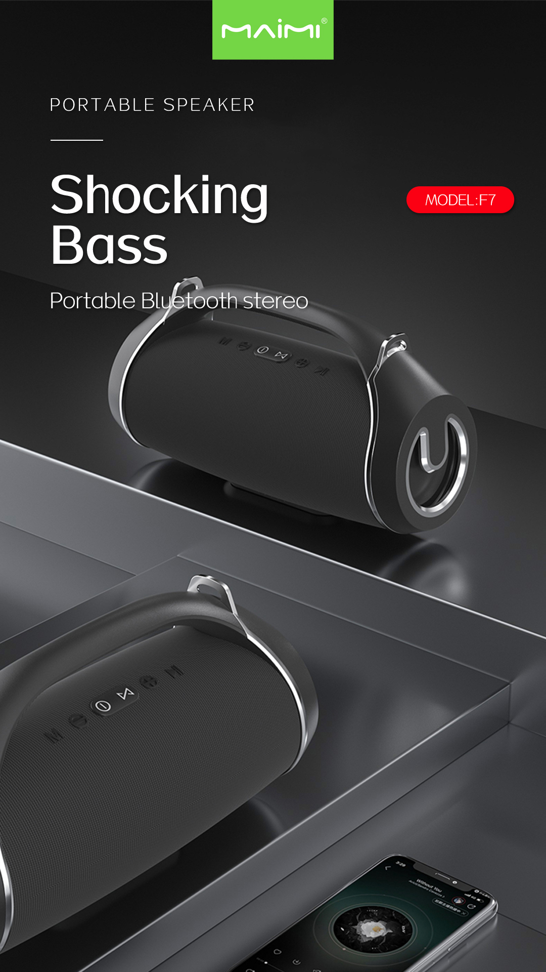 F7 Bluetooth Speaker