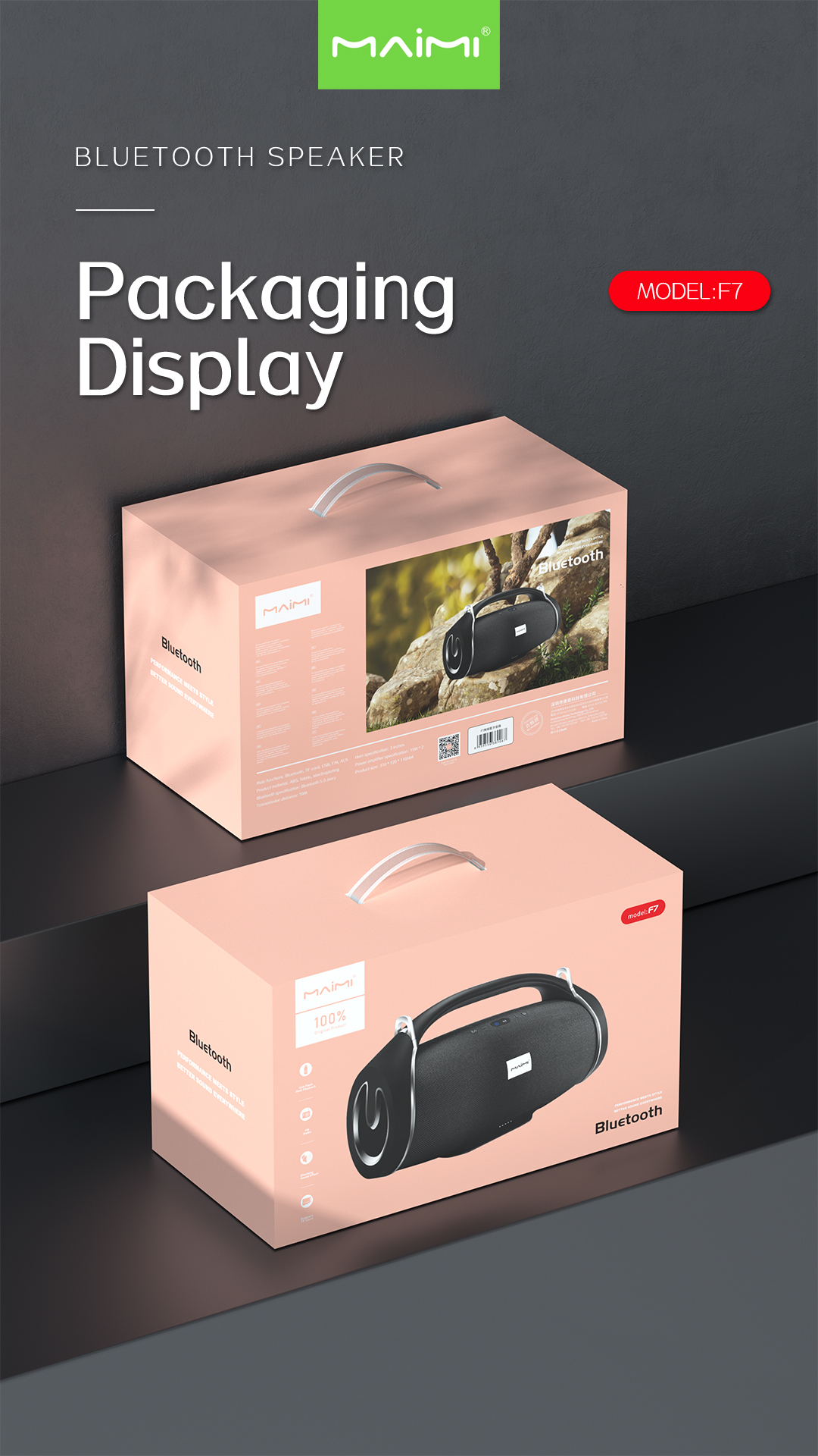 F7 Bluetooth Speaker