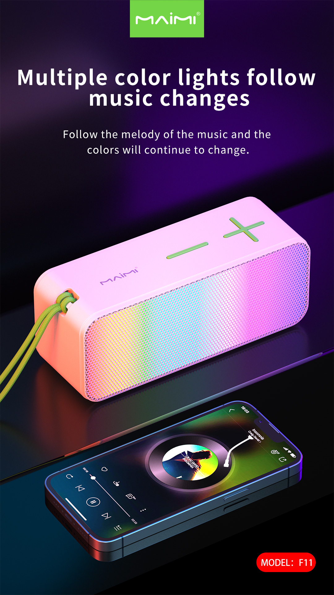 F11 Bluetooth Speaker F11 Bluetooth Speaker