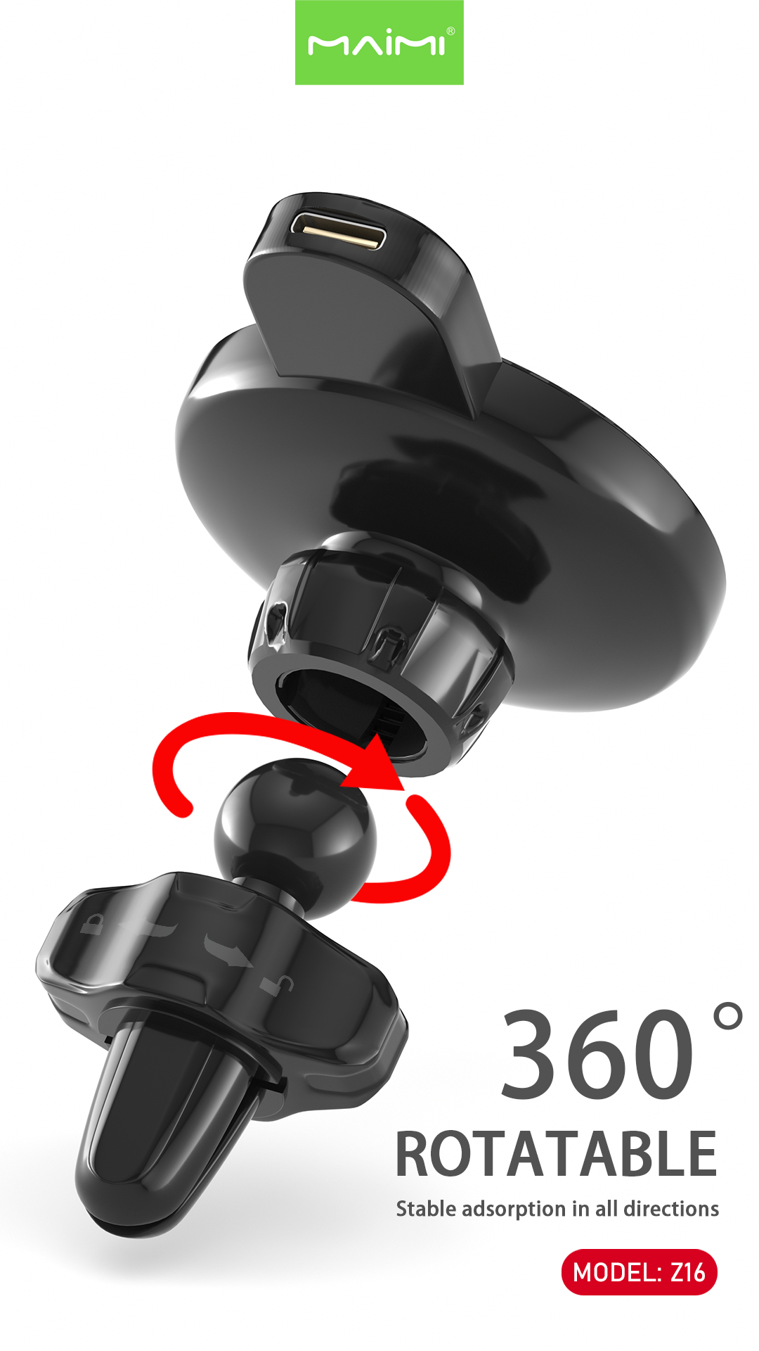 Z16 Magnetic Car Mount