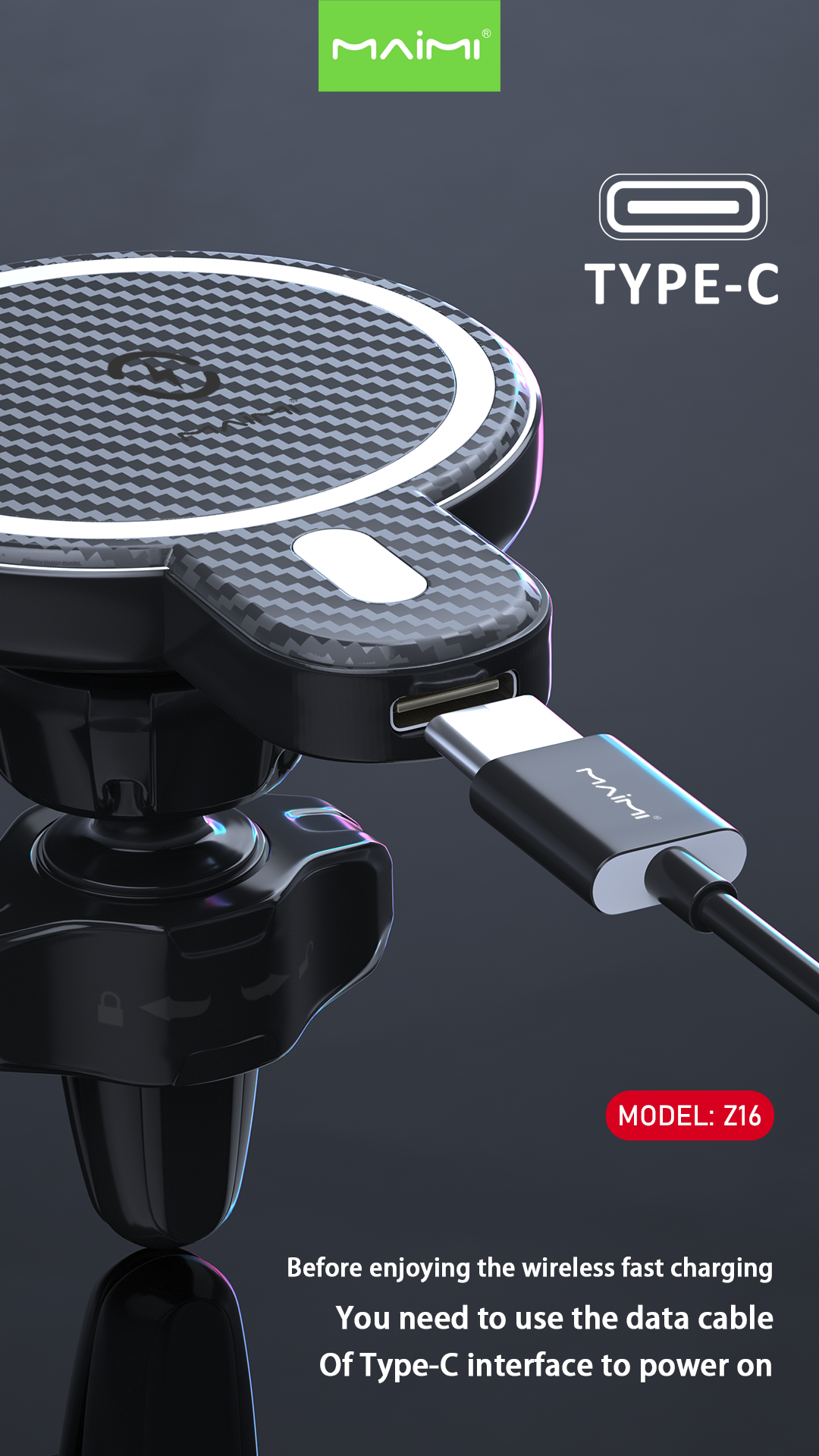 Z16 Magnetic Car Mount
