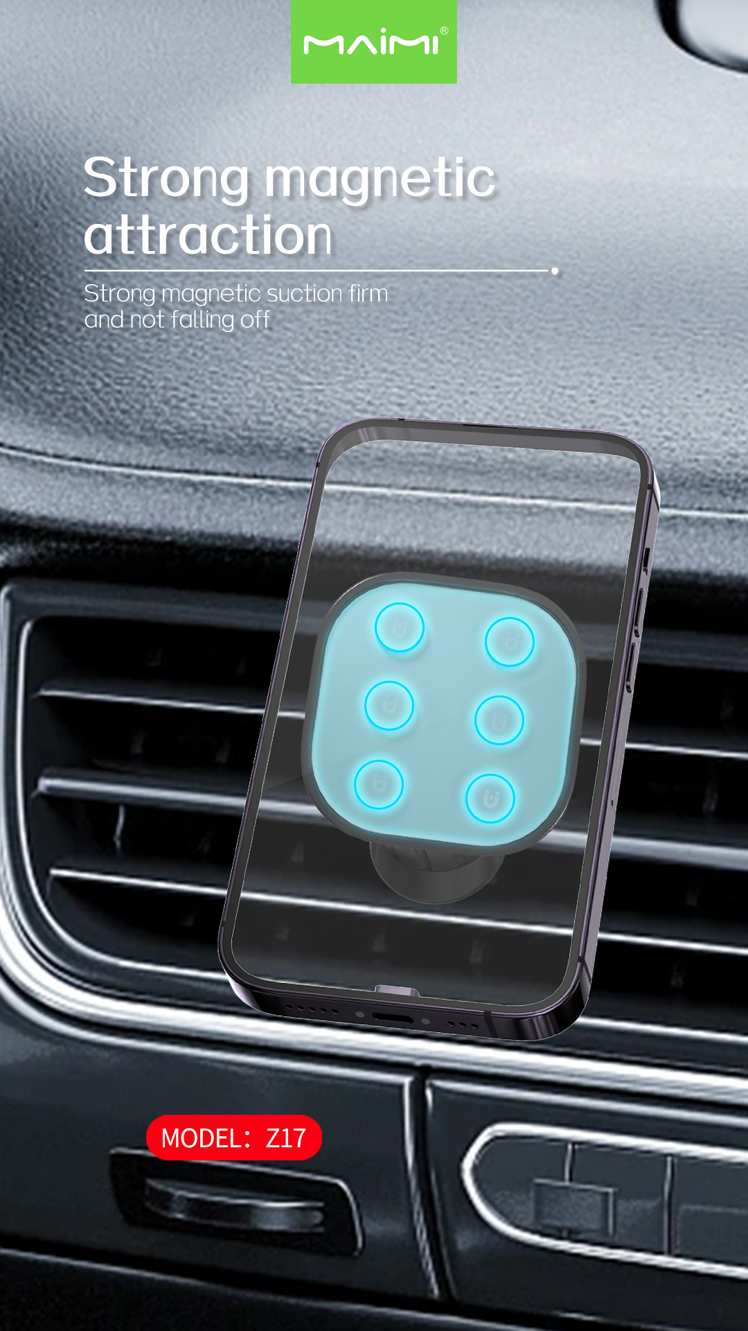 Z17 Magnetic Car Mount Z17 Magnetic Car Mount