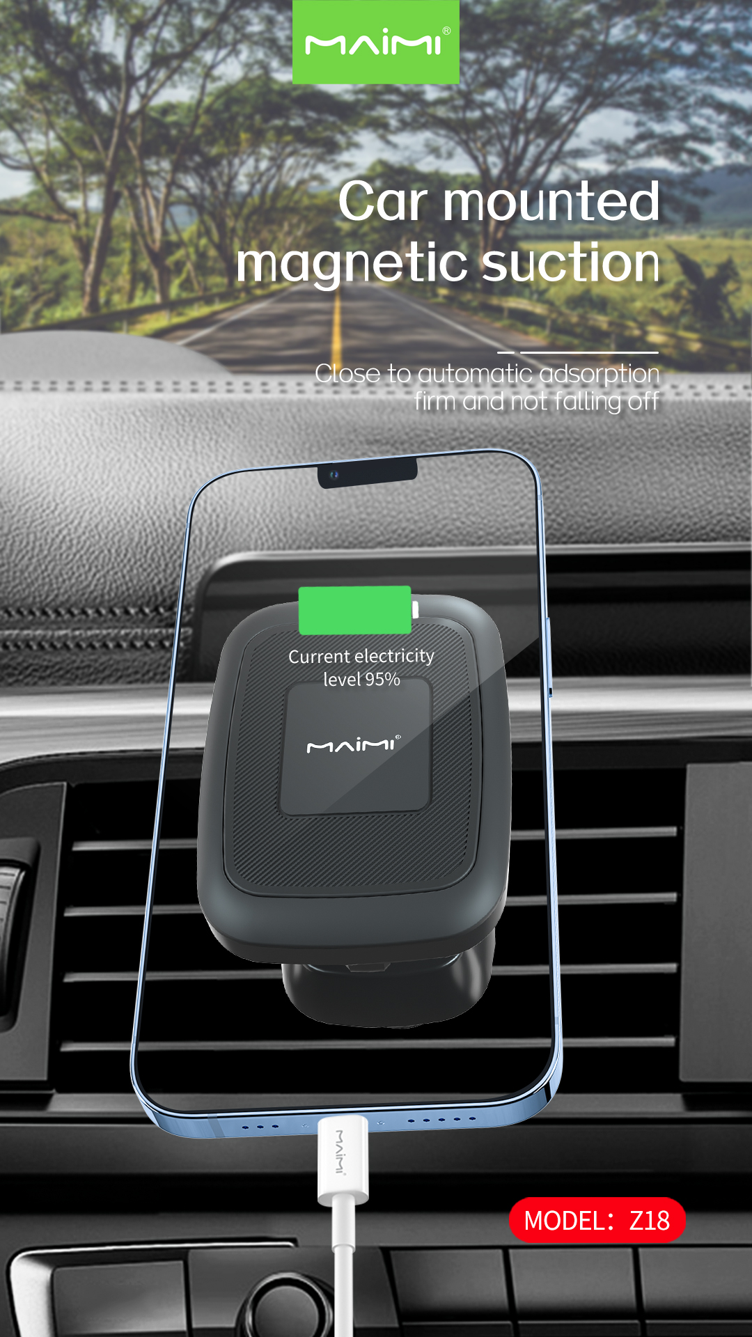 Z18 Magnetic Car Mount 