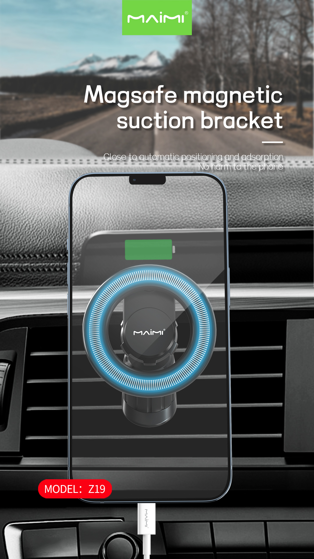 Z19 Magnetic Car Mount Z19 Magnetic Car Mount