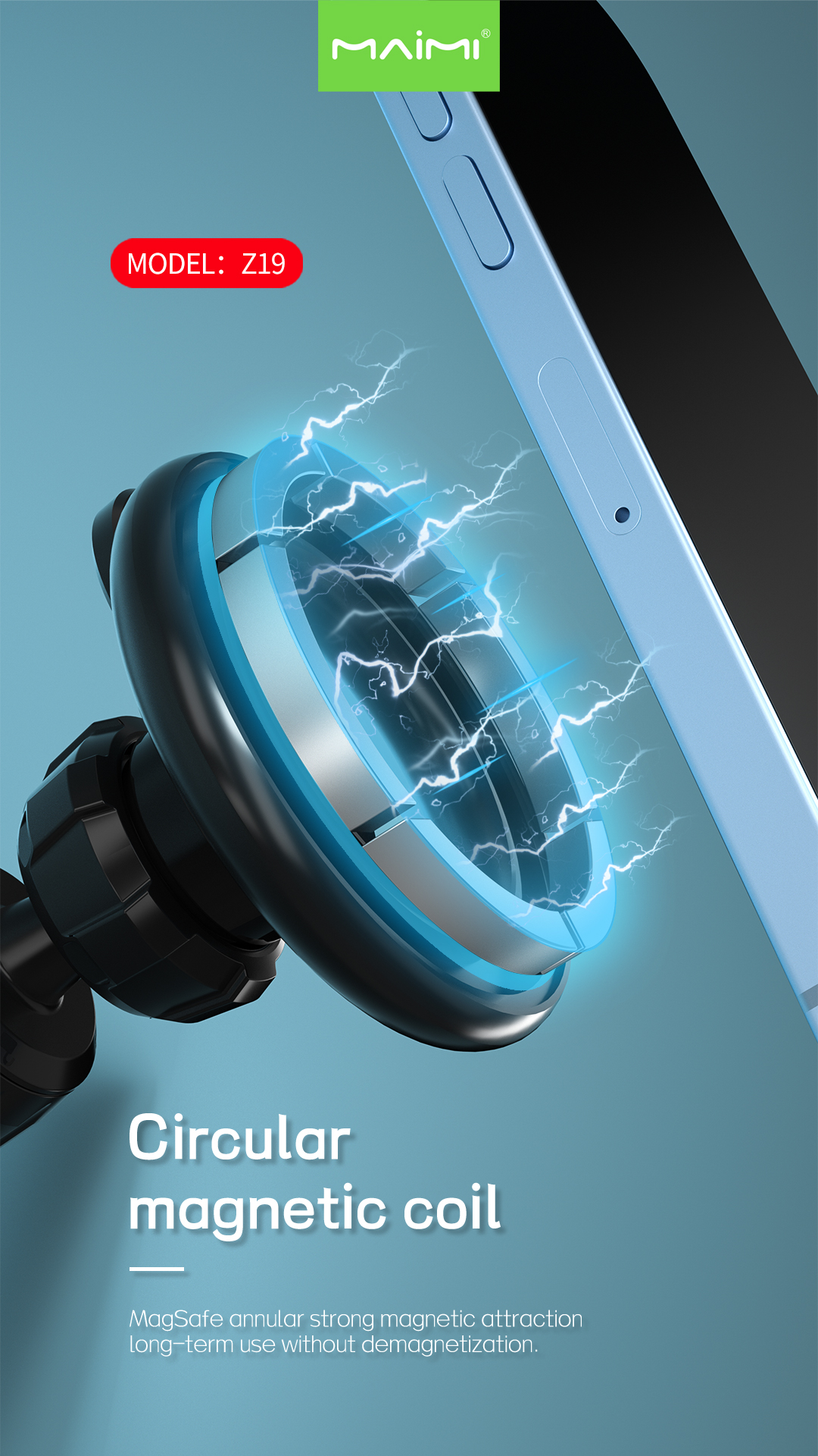 Z19 Magnetic Car Mount Z19 Magnetic Car Mount