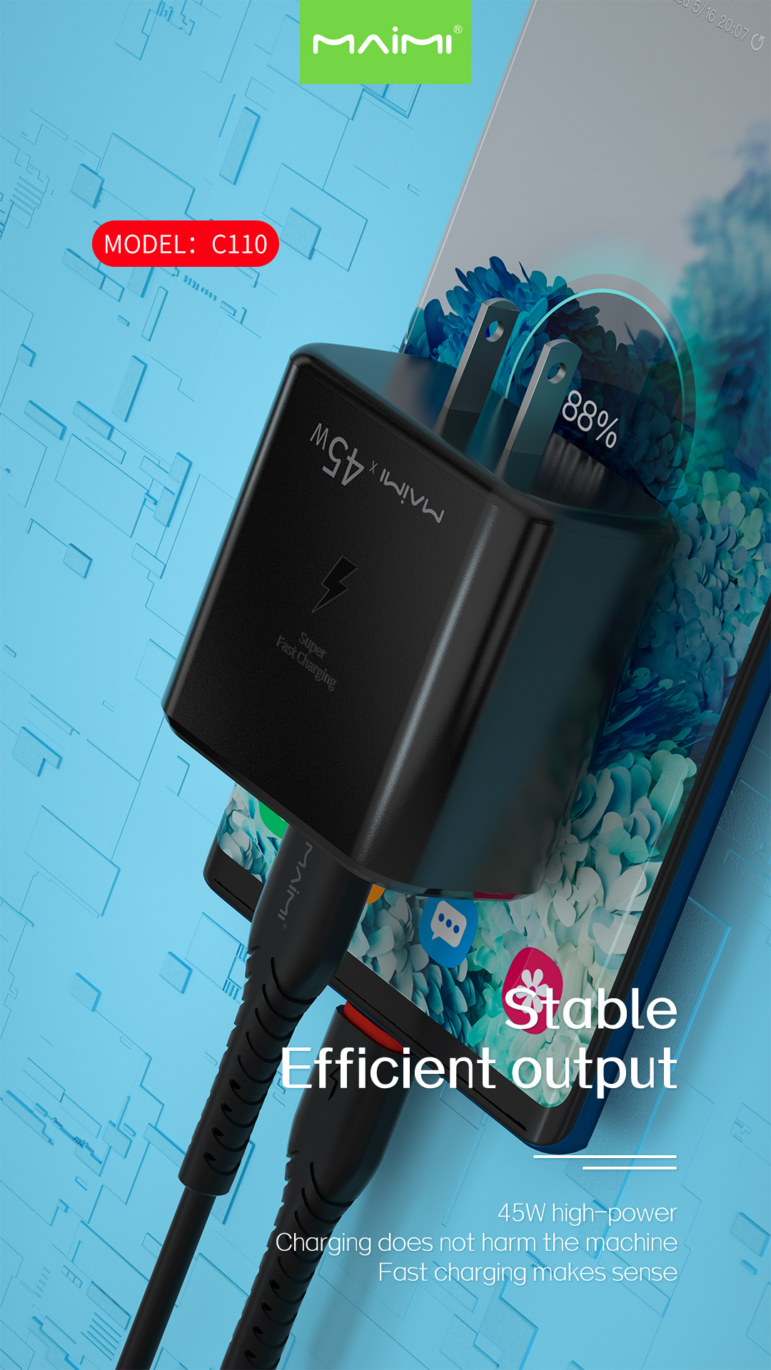 C110 Wall Charger US C110 Wall Charger US