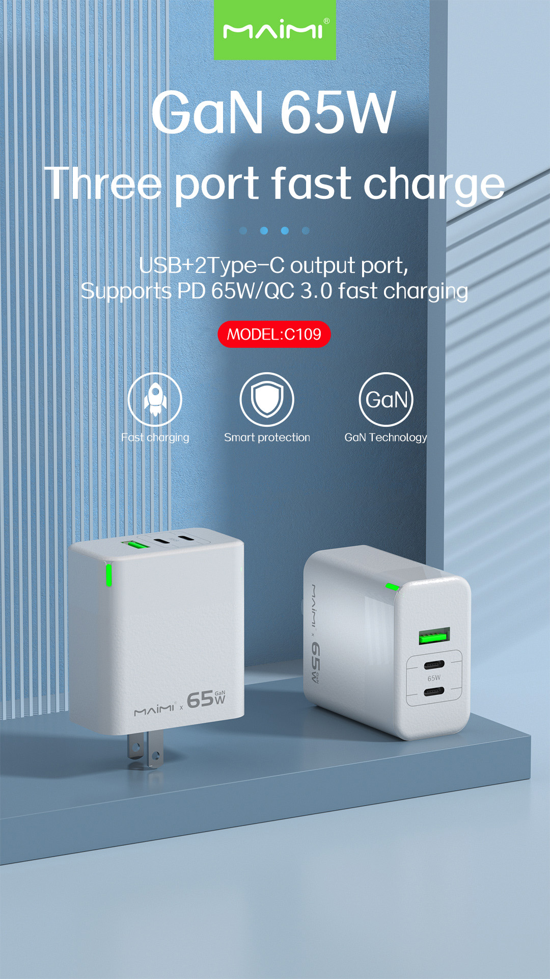 C109 Wall Charger US C109 Wall Charger US
