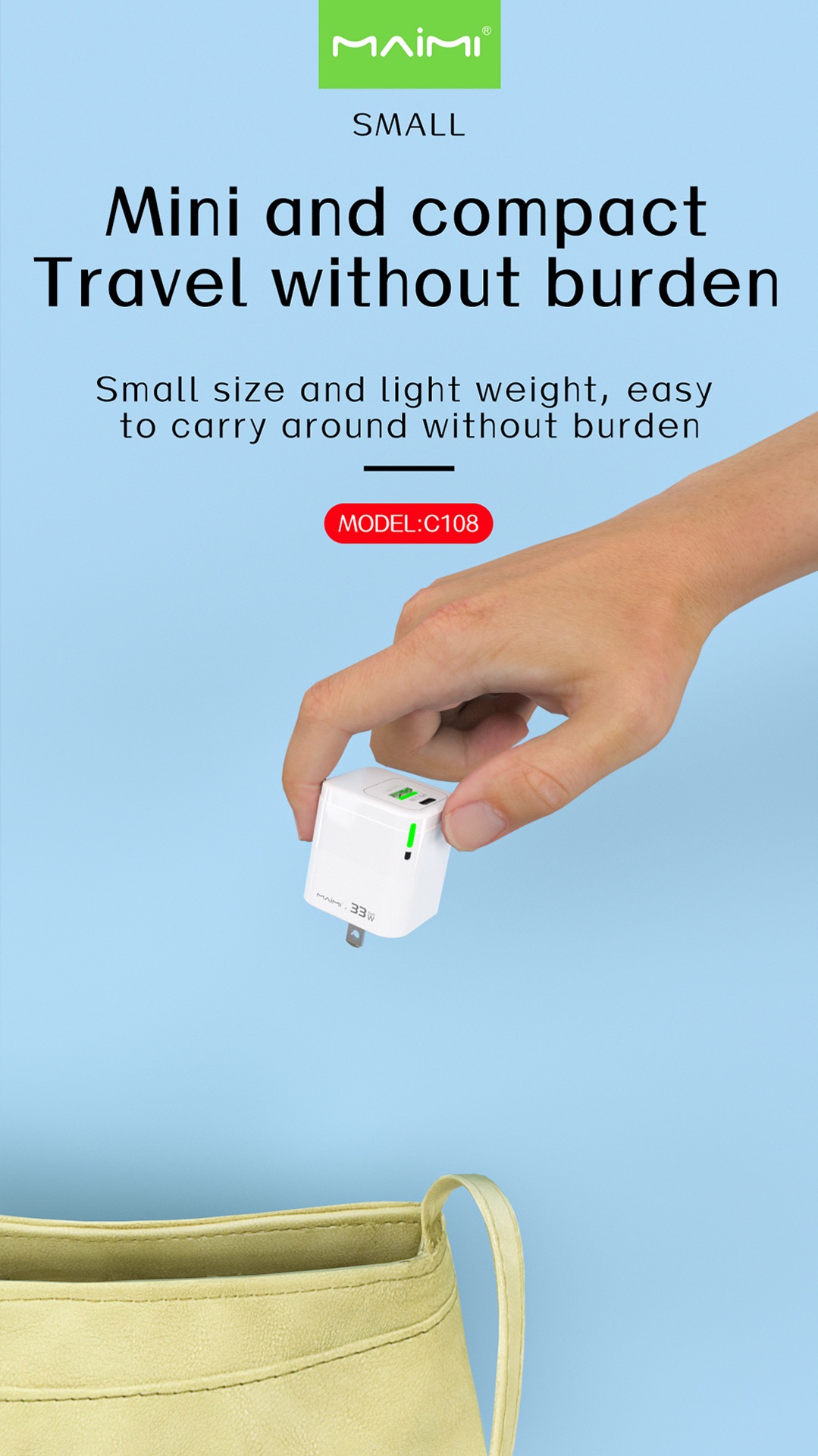 C108 Wall Charger US