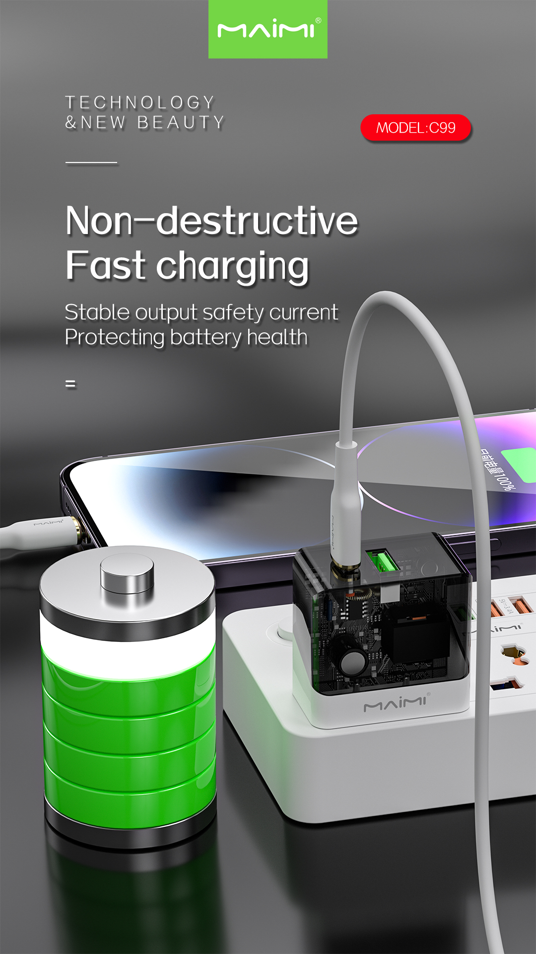C99 Wall Charger US C99 Wall Charger US