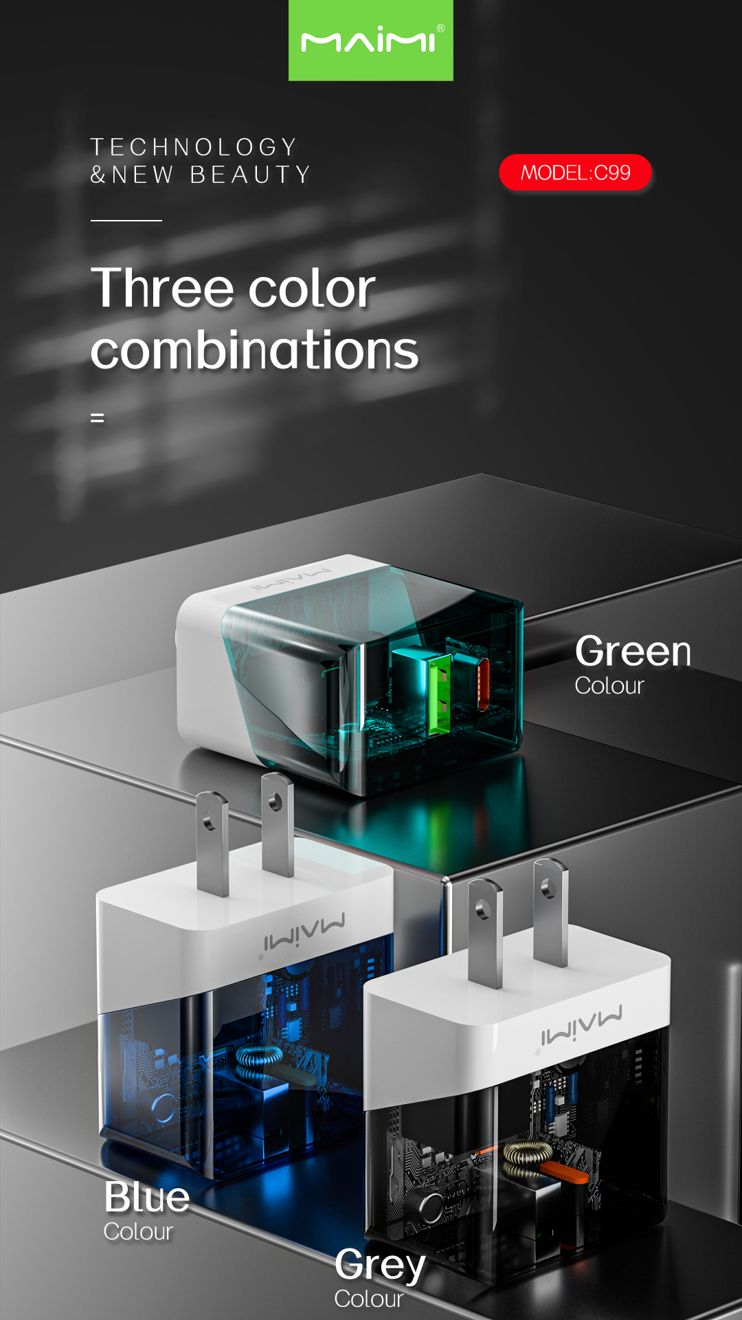 C99 Wall Charger US C99 Wall Charger US