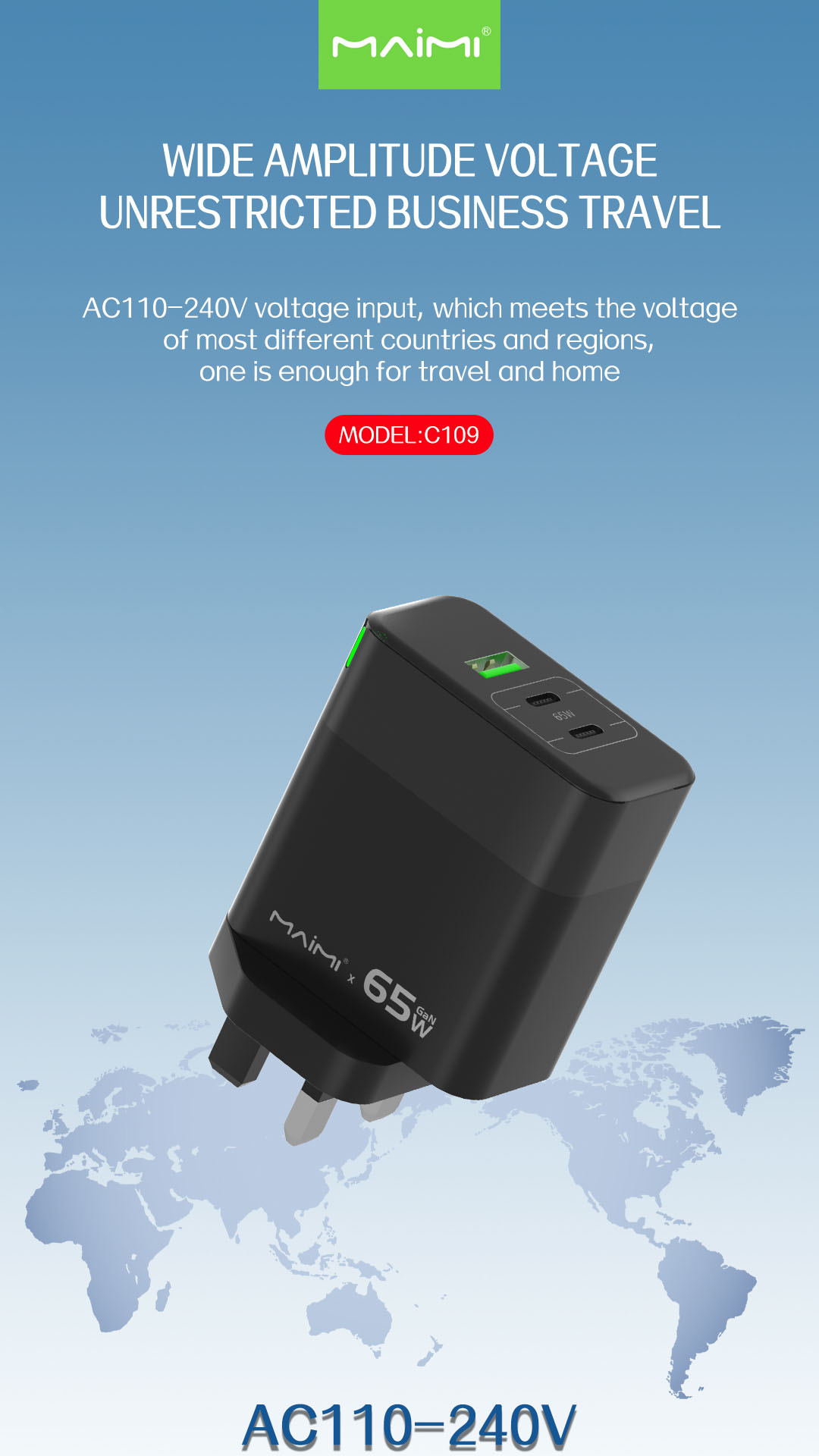 C109 Wall Charger UK
