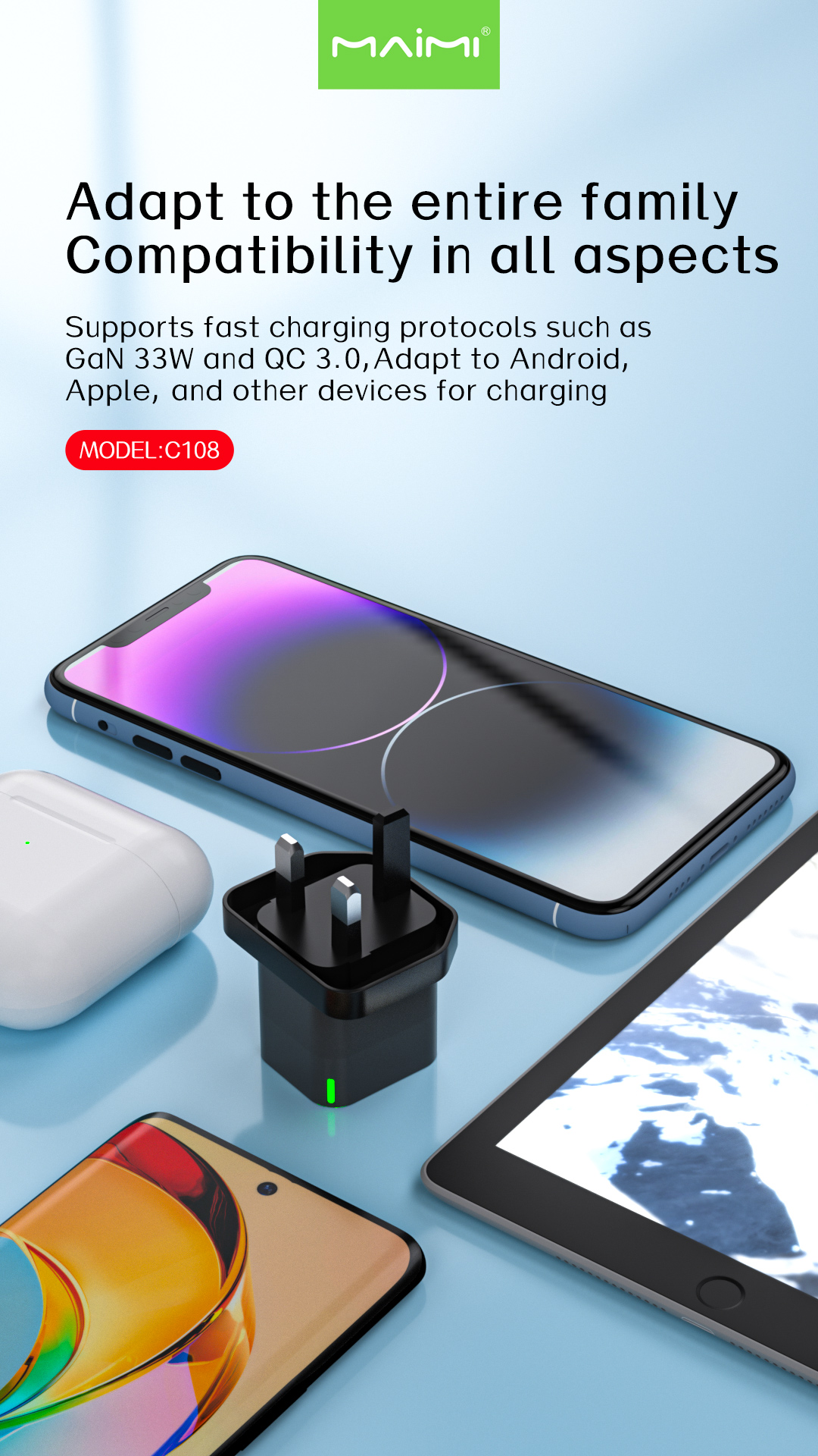 C108 Wall Charger UK C108 Wall Charger UK