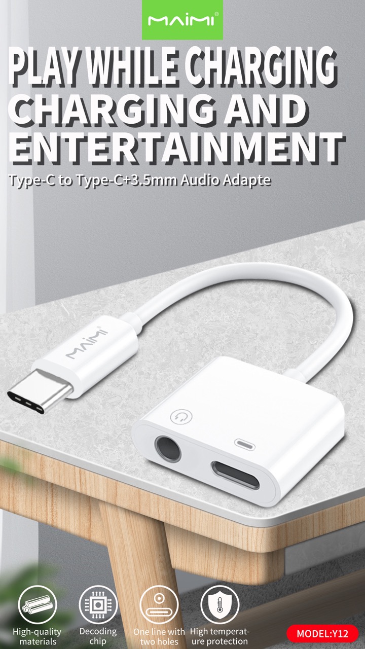 2 in 1 Headphone Jack Adapter 2 in 1 Headphone Jack Adapter