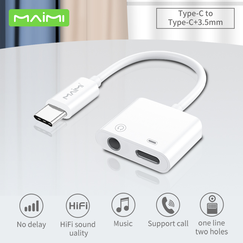 2 in 1 Headphone Jack Adapter
