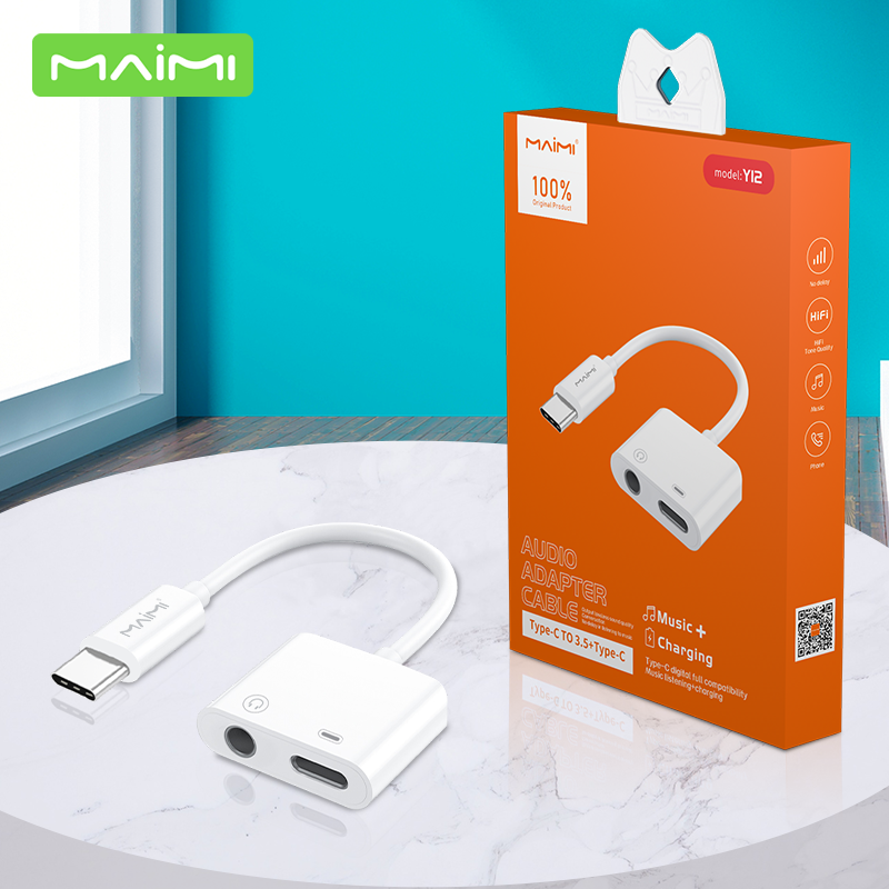 2 in 1 Headphone Jack Adapter
