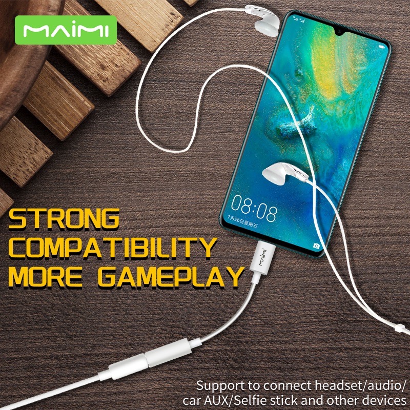Y10 Headphone Jack Adapter