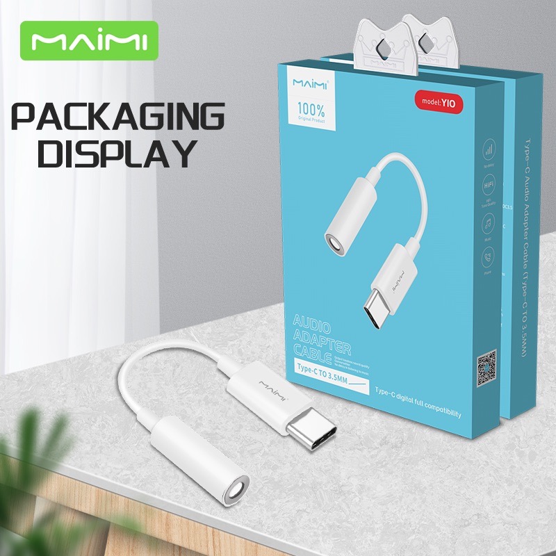 Y10 Headphone Jack Adapter