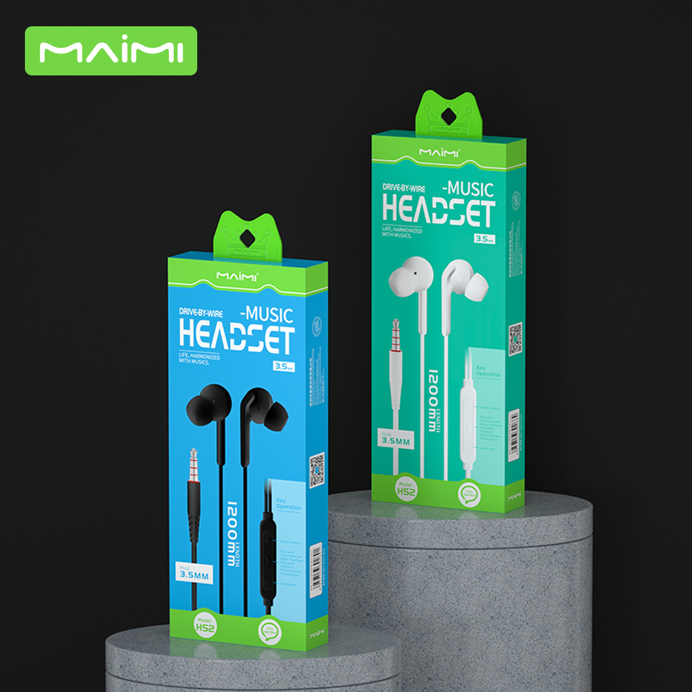H52 3.5mm Wired Earphone