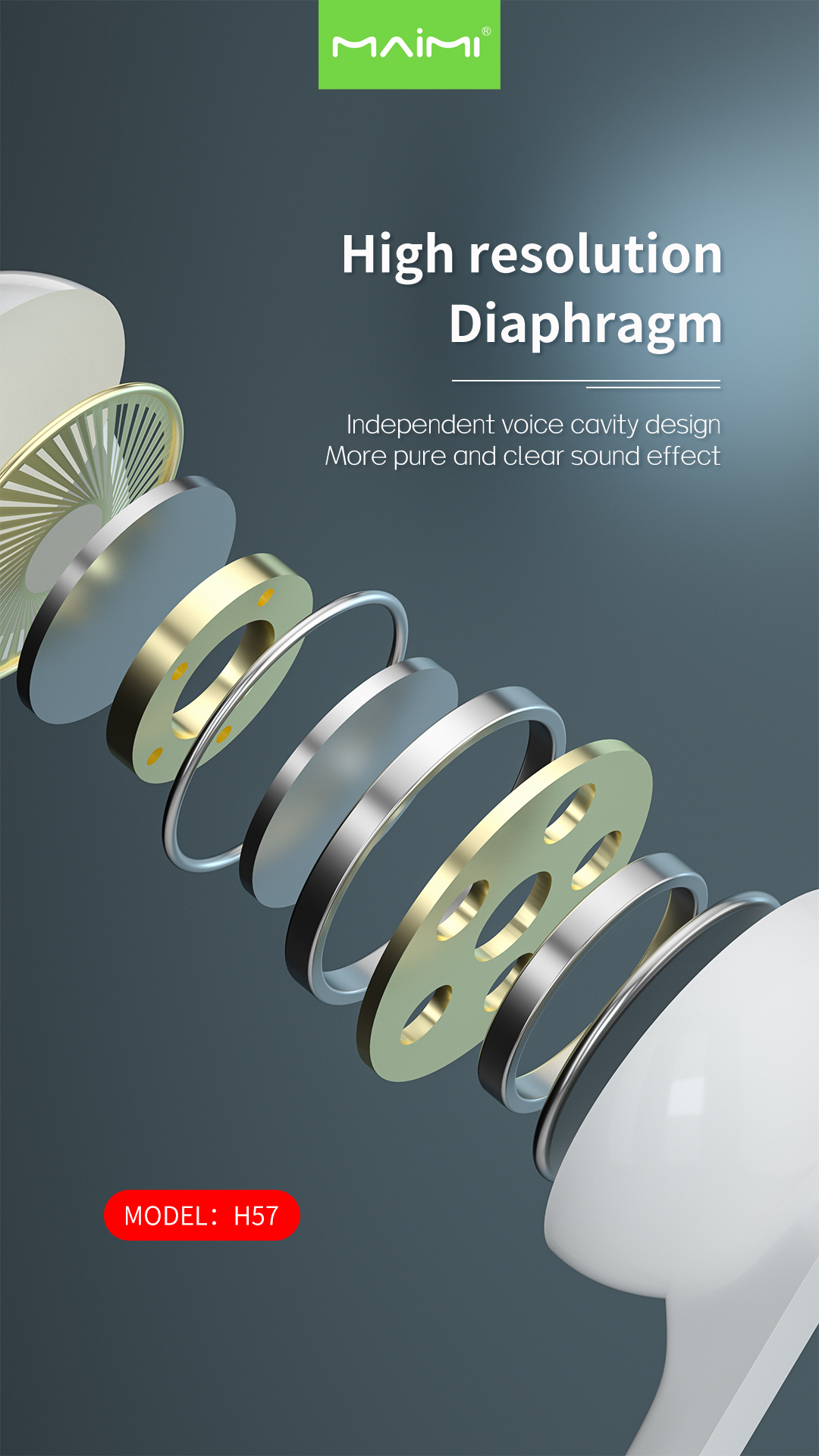 H57 Type-C Wired Earphone H57 Type-C Wired Earphone