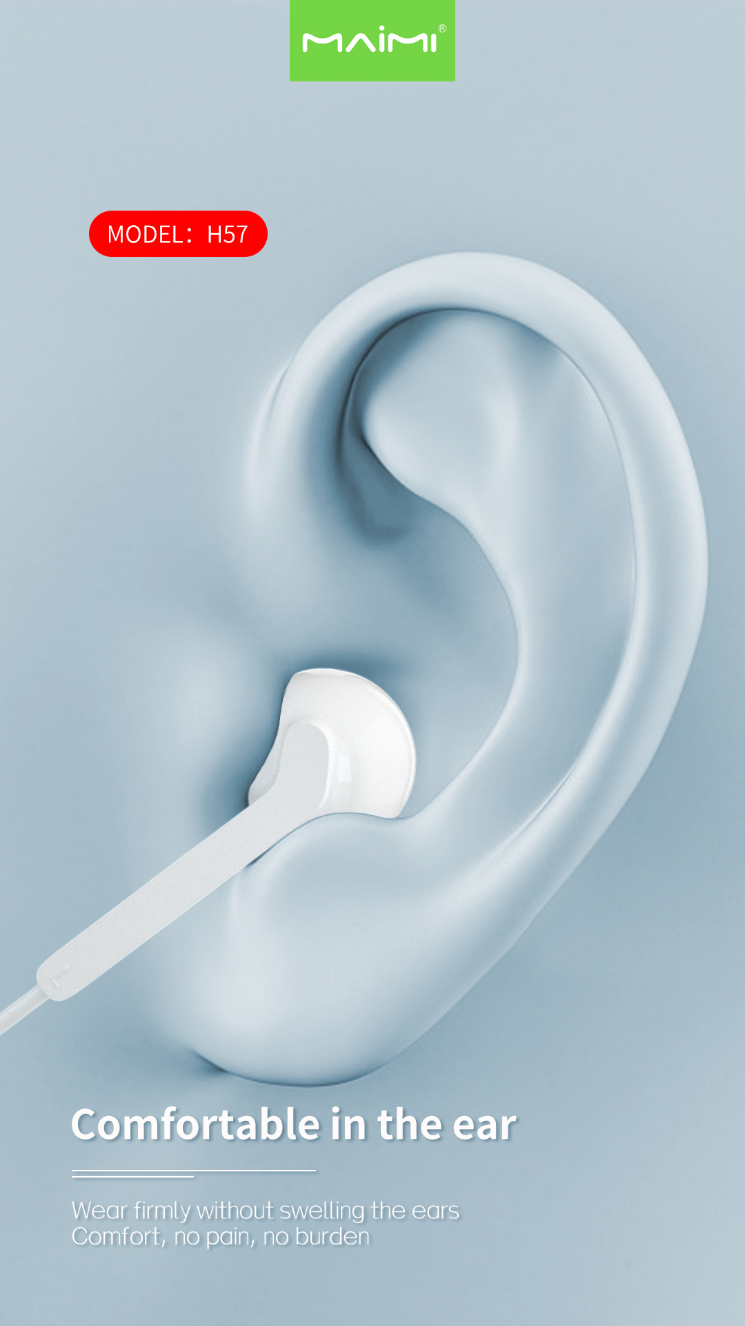 H57 Type-C Wired Earphone H57 Type-C Wired Earphone