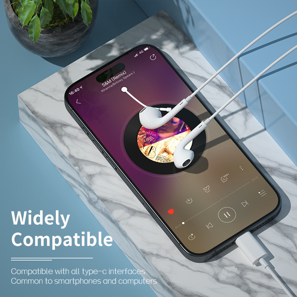 H58 Type-C Wired Earphone