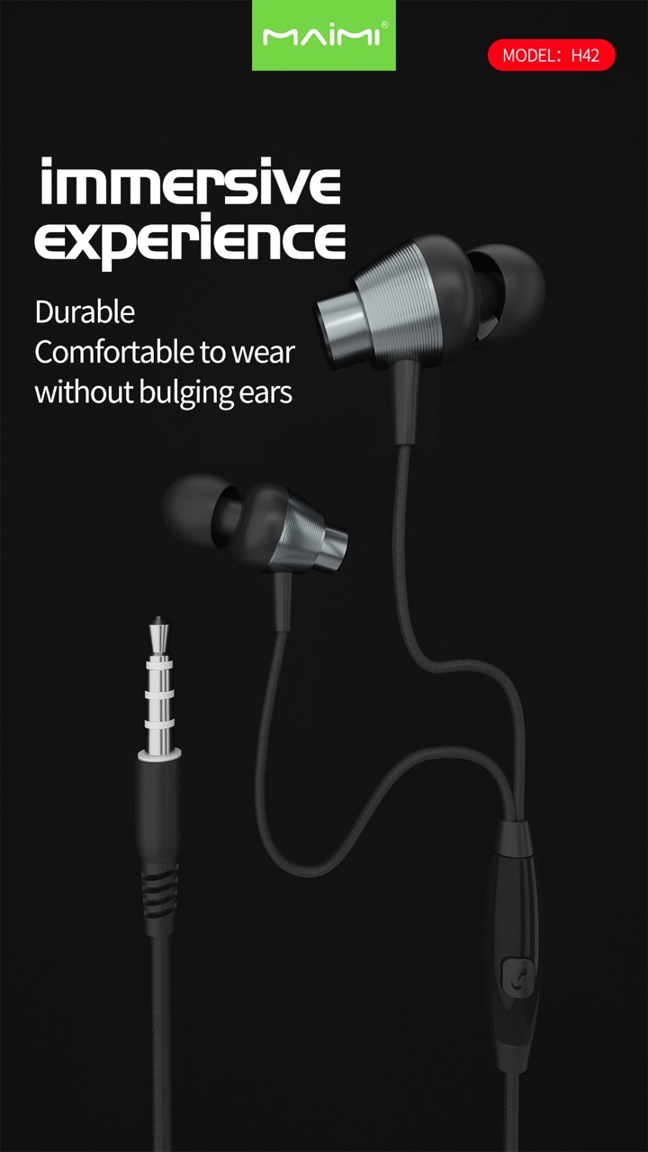 H42 3.5mm Wired Earphone