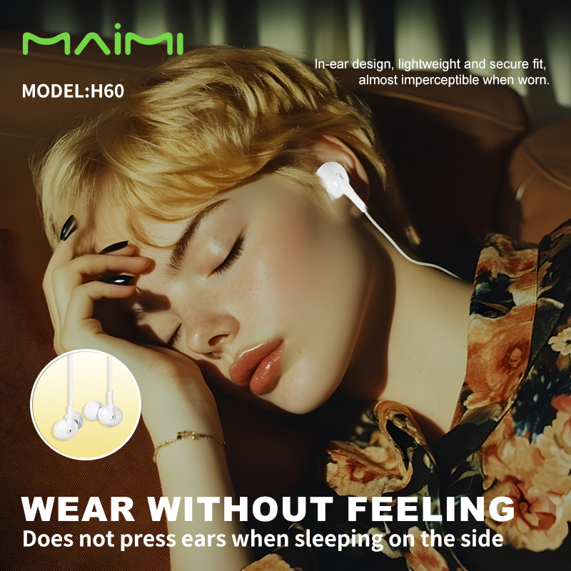 H60 3.5mm Wired Earphone H60 3.5mm Wired Earphone