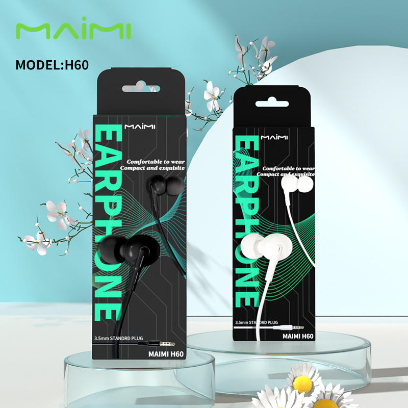 H60 3.5mm Wired Earphone