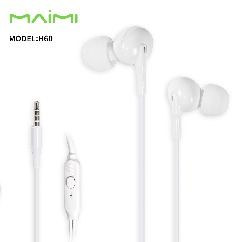 H60 3.5mm Wired Earphone